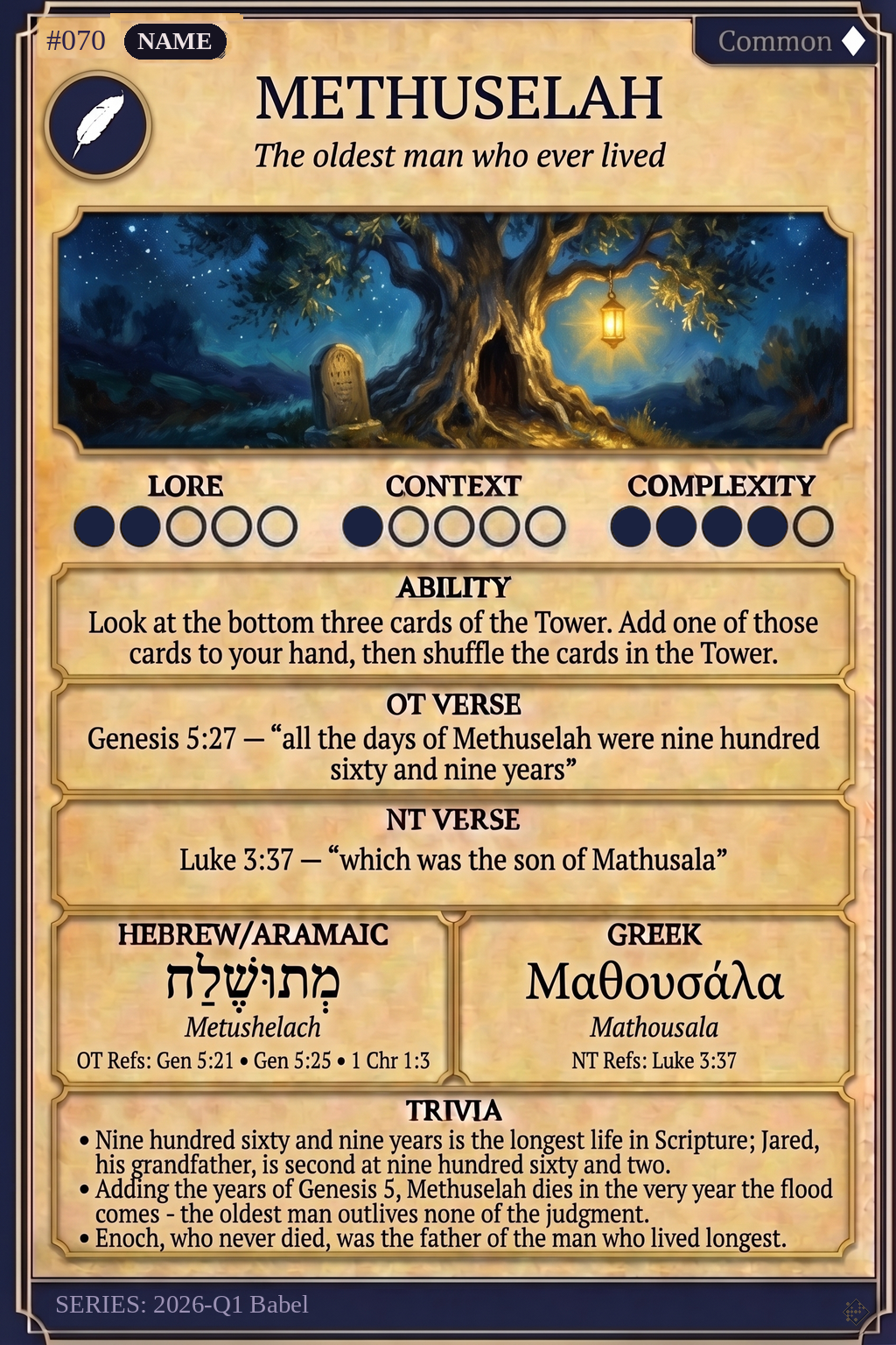 METHUSELAH